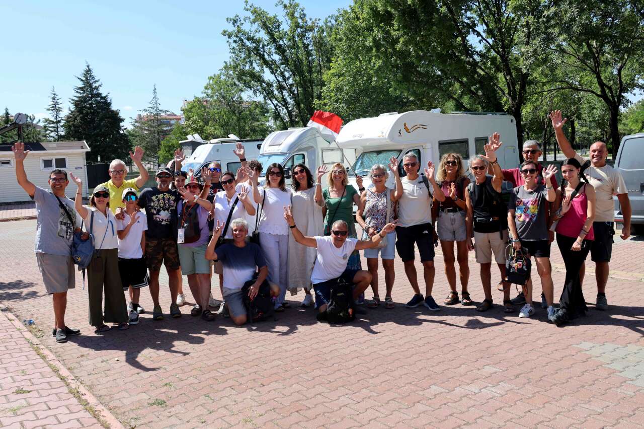 Konya’nın turizmi hareketlendi! Karatay Karavan Parkı turistlerin gözdesi oldu 3